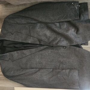 Stafford Charcoal Gray Blazer